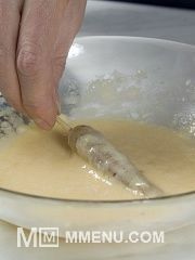 Приготовление блюда по рецепту - Урамаки с обжаренной во фритюре начинкой. Шаг 1