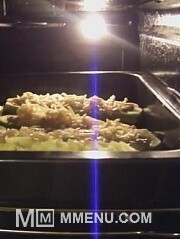 Приготовление блюда по рецепту - Лодочки из кабачков. Шаг 5