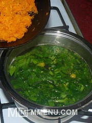 Приготовление блюда по рецепту - Зеленый суп со шпинатом. Шаг 3