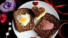 Рецепт - Завтрак ко дню Св. Валентина