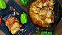 Рецепт - Паприкаш куриный с овощами