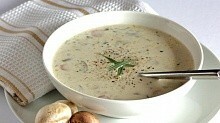 Рецепт - Грибной суп пюре из шампиньонов