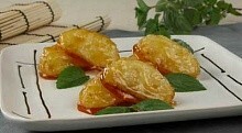 Рецепт - Яблочные дольки в карамели (2)